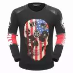 2018 philipp plein sweat chunta nyc flag rouge